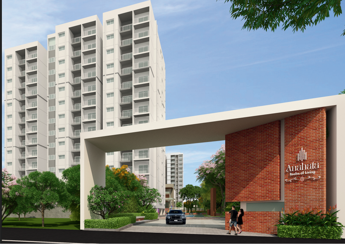 Grand entrance with covered portico and elegant design